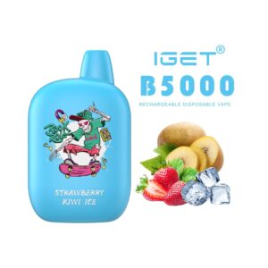 IGET B5000 Near Me VAPE 5000 PUFF STRAWBERRY KIWI ICE